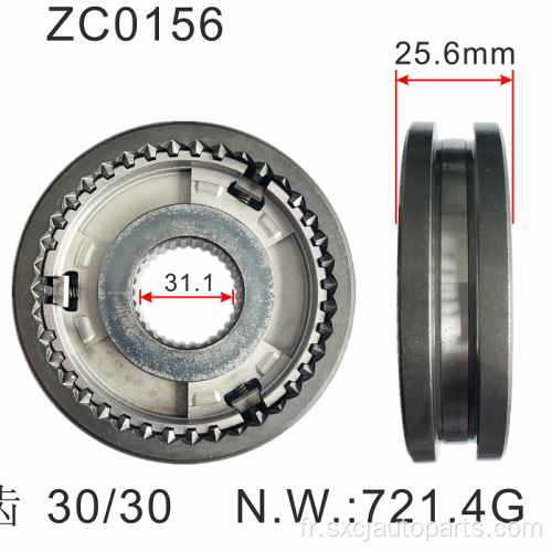 Synchronizer Hub Sleve Pièces de transmission de voitures japonaises 33362-60031 pour HAICE 3L 2KD 2TR